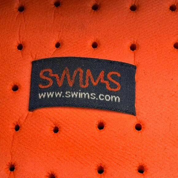 SWIMS Mens Braided Lace Loafers Brown Size 13 Rubber Mesh Slip-On - Picture 8 of 8